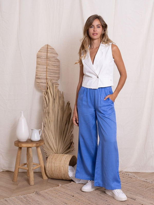 Pantalon Léa - Bleu