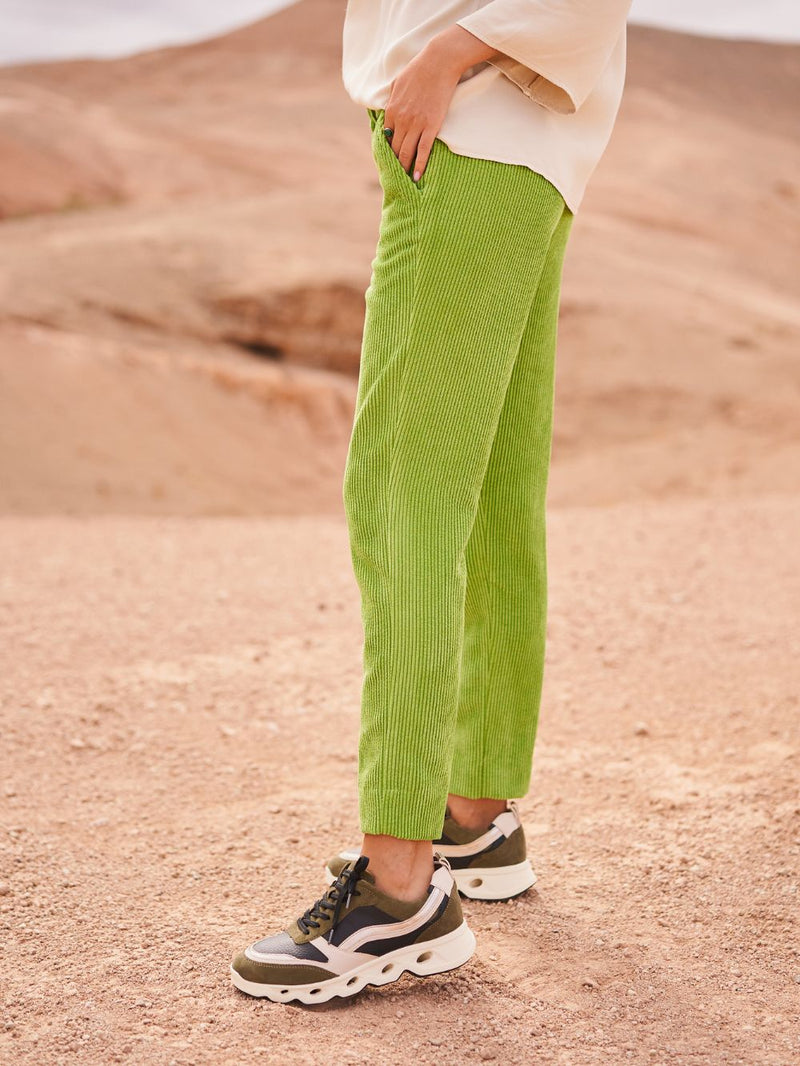 Pantalon costume Carina - Vert anis