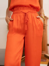 Pantalon Étoile - Orange