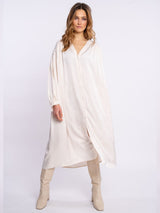 Robe longue Emeline - Blanc