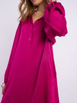Robe courte Enora - Fuchsia