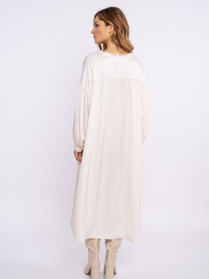 Robe longue Emeline - Blanc