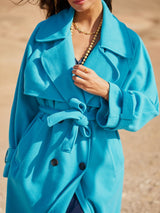 Manteau Charly - Turquoise