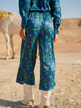 Pantalon Coralie - Imprimé Méduse