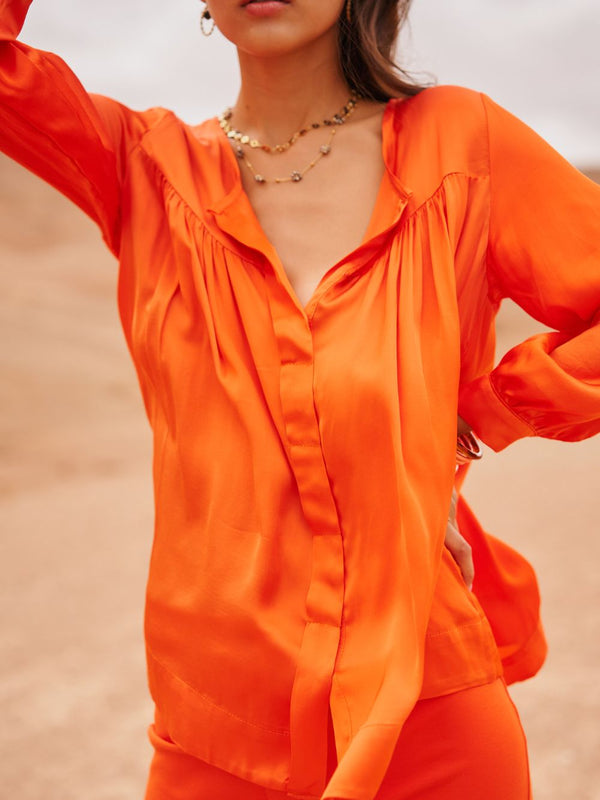 Chemise Carole - Orange