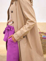 Trench Long Théo - Beige